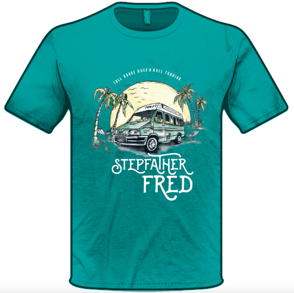 Stepfather Fred Shirt Tourbus – offizielles Bandshirt